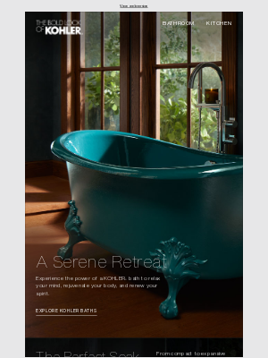 Kohler Co. - Your Bathing Oasis Awaits