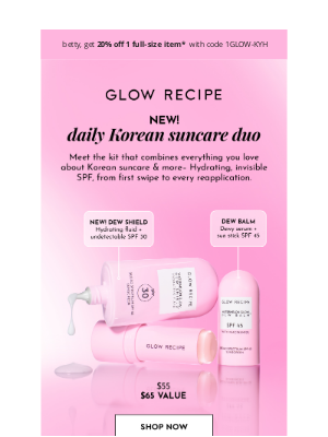 Glow Recipe - Everything you ❤️ about Korean suncare