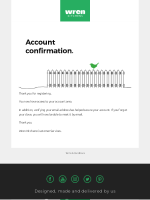 Registration successful