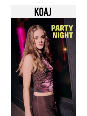 Koaj (Colombia) - ¿Listxs para la fiesta? 🎉 Looks que debes llevar en las noches 🌙