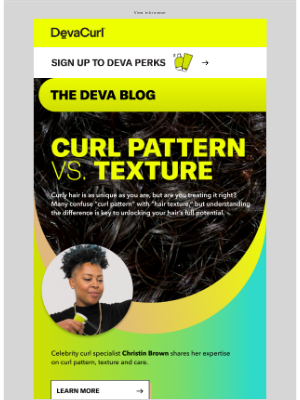 DevaCurl - CurlTalk: Pattern vs. Texture 101