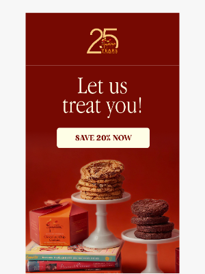 Jacques Torres Chocolate - Celebrate National Chocolate Chip Day with 20% off