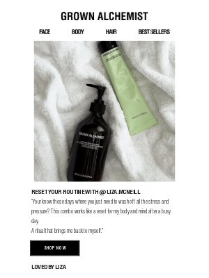 Grown Alchemist - Escape The Chaos. Curate Your Ritual. ​