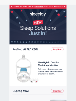 Sleeplay - Just In! ➡️ New Sleep Solutions 25% OFF