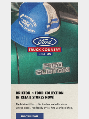 Brixton LLC - Brixton × Ford: Truck Country