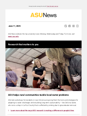 Arizona State University - Solving rural water problems