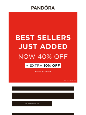 Pandora Jewelry USA - Best Sellers - Just added to the sale FOR LIMITED TIME