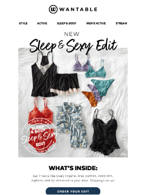 Wantable - your new fave sleepwear