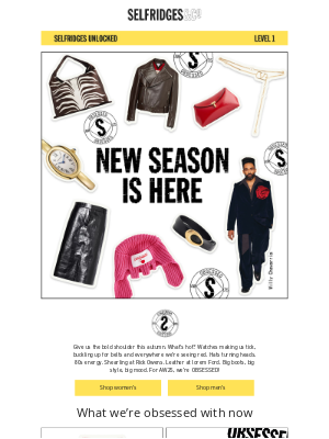 Selfridges (United Kingdom) - For AW25, we’re OBSESSED!