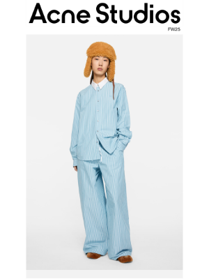 Acne Studios - Seasonal stripes