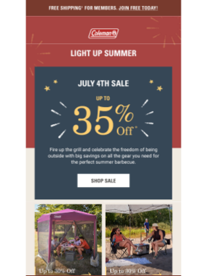 Coleman Company - Up to 35% Off the Ultimate BBQ Setup 🍗