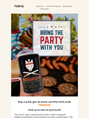 Winc - Bring canned sake to the party!