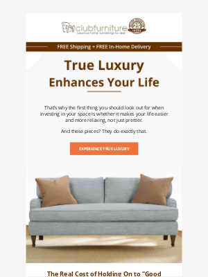 Club Furniture - What’s your furniture really costing you?