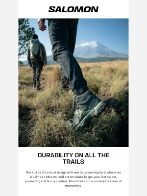 Salomon - Your next favorite hiking boot