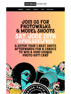 Unique Photo - Creators Challenge Event coming to Philly on June 28th!