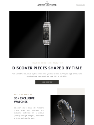 Jaeger-LeCoultre - First of its kind Vendome boutique event