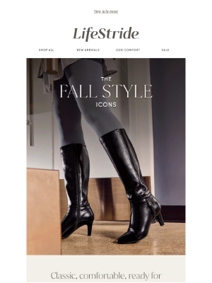 LifeStride - NEW! The fall style icons 🍂
