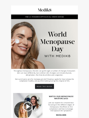 Medik8 - Celebrating you on World Menopause Day 👭