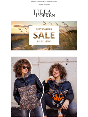 Ulla Popken (Germany) - Spätsommer Sale 🚨 bis zu 60% Rabatt