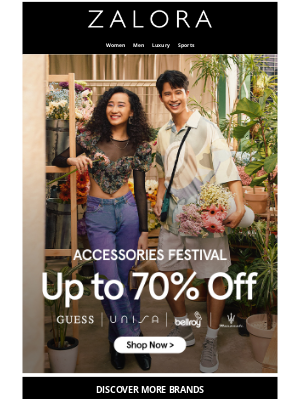 Zalora - Brunei - Valentine's Special: Accessories Edition 😎