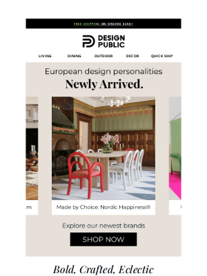 Design Public - Stockholm → Amsterdam → Helsinki: New Brand Arrivals