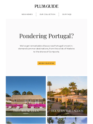 The Plum Guide - Pondering Portugal?