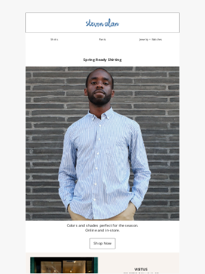 Steven Alan - Spring Ready Shirting