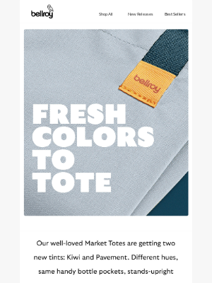 Bellroy - New Market Tote colors