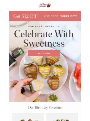 1-800-Flowers - $12 Credit = Reason Enough to Celebrate 🎉