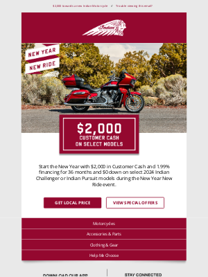 Indian Motorcycle - New Year, New Ride