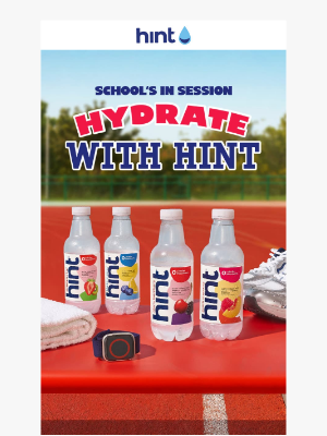 Hint Water - Hydration 101  🎓