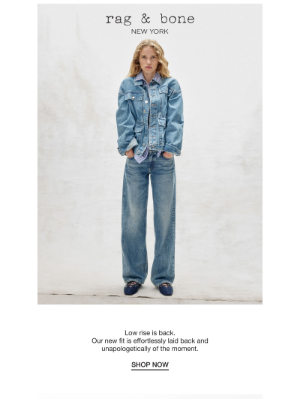 rag & bone - Introducing the Saige Jean