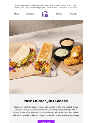 Taco Bell - You need to sit down for this