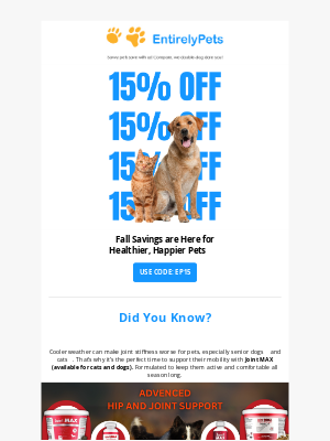 EntirelyPets - 🐾 We’re Sorry… For Letting You Save THIS Much!