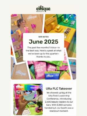 Ethique - BAR NOTES: June Edition 🌙