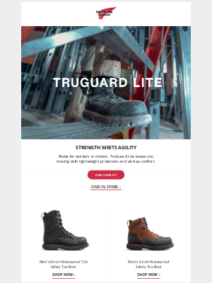 Red Wing Shoes - Protection for Work That Never Sits Still