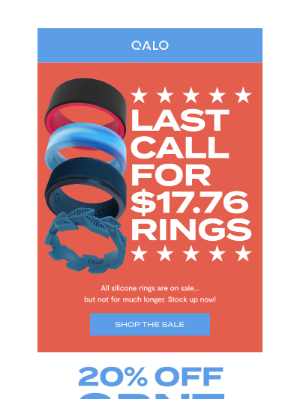 QALO - The $17.76 Sale is ending…