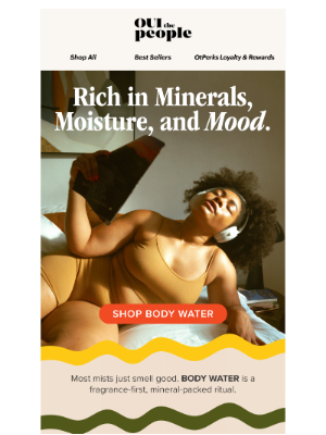 OUI the People - NEW! BODY WATER is here 🧡