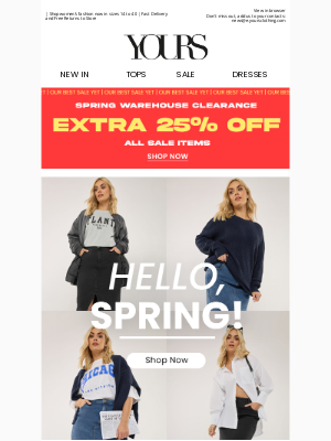 Yours Clothing - Hello, Spring!