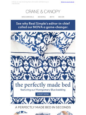 Crane & Canopy - This duvet cover changes EVERYTHING.