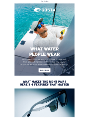 Costa Sunglasses - Don’t Hit the Water Without These
