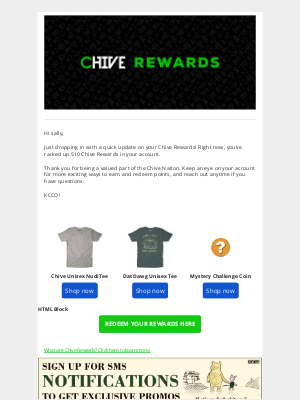 The Chivery - 🎉 Your Monthly Rewards Summary: See Your Earned Points!
