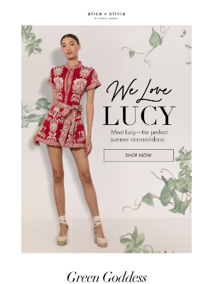 alice + olivia - WE ❤️ LUCY!!!!