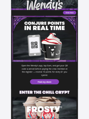 Wendy's - More bites, more points 😈