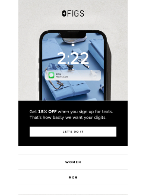 FIGS - Everyone needs FIGS in their Contacts