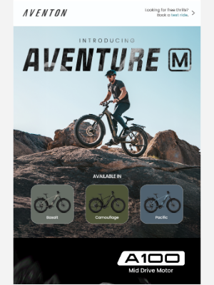Aventon Bikes - Have you met Aventure M? Let us introduce you🤩