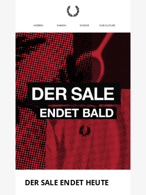 Fred Perry (UK) - Der Sale endet heute