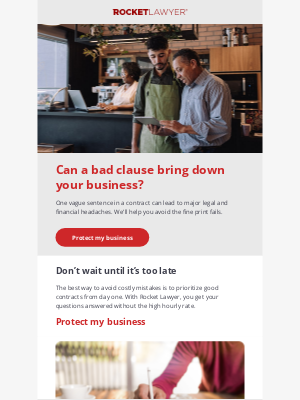 Rocket Lawyer - 📣 PSA: This can make or break your business
