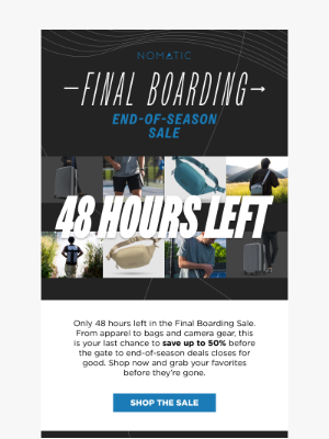 NOMATIC - 🔥 Final 48 Hours—Save Up To 50% Off 🔥