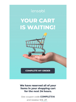 Lensabl - Your cart is waiting!